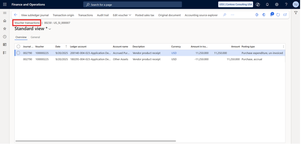 Purchase Orders and Accruals; Vendor Invoicing and Retention