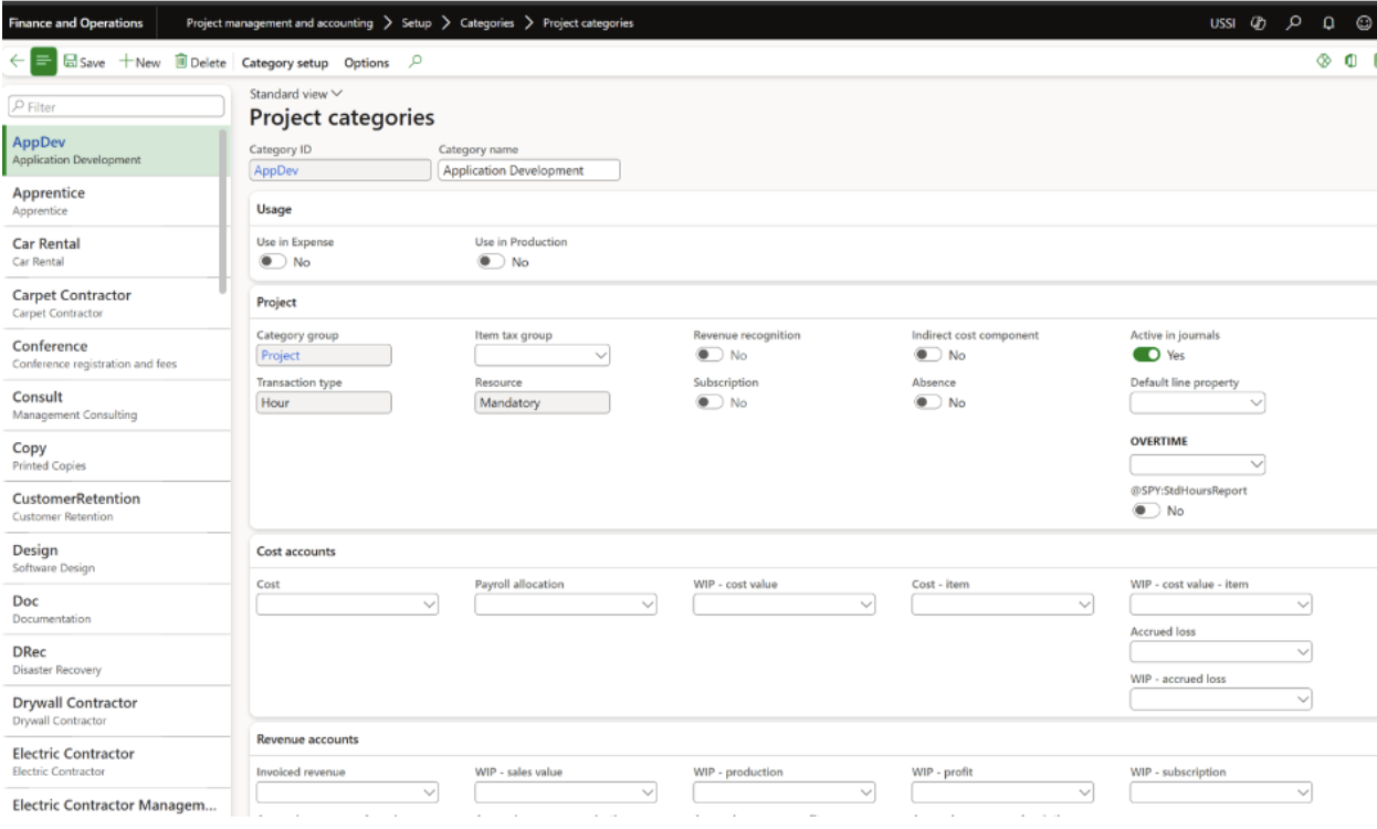 Dynamics 365 F&O, project cost control, project budgeting, project reporting tools, project resource tracking