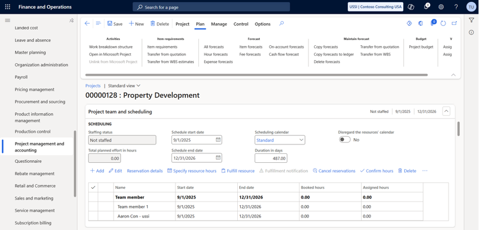 Microsoft Dynamics 365 F&O