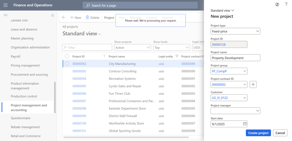 Microsoft Dynamics 365 F&O
