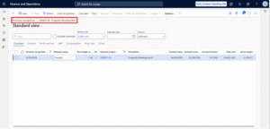 Revenue Recognition and Project Operations in Dynamics 365 F&O- Part 9 ...