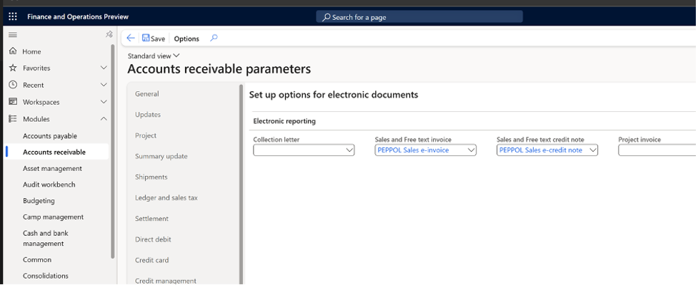 PEPPOL e-invoicing, Belgium e-invoicing, France e-invoicing, UBL electronic invoices, Dynamics 365 Finance, Electronic Reporting, PEPPOL sales invoices, SFTP e-invoicing, SharePoint e-invoice export