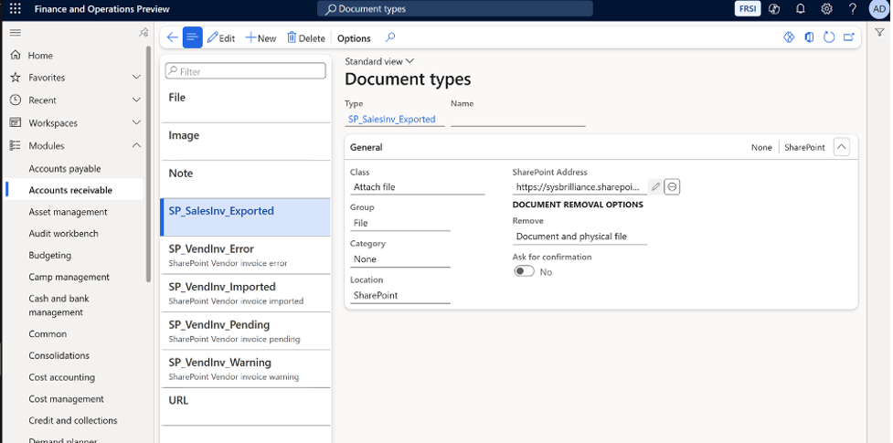 PEPPOL e-invoicing, Belgium e-invoicing, France e-invoicing, UBL electronic invoices, Dynamics 365 Finance, Electronic Reporting, PEPPOL sales invoices, SFTP e-invoicing, SharePoint e-invoice export
