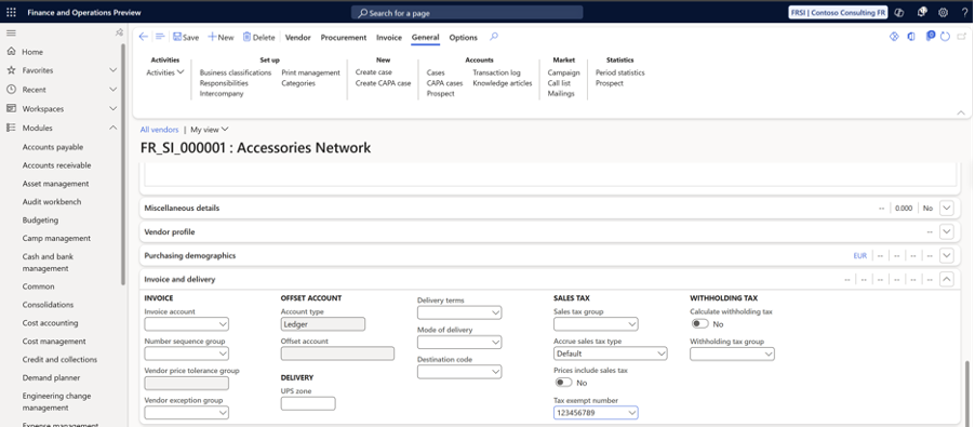 e-invoicing France, France e-invoicing, e invoicing in France, Dynamics 365 Finance e-invoicing, Electronic Reporting vendor invoices, vendor e-invoice import